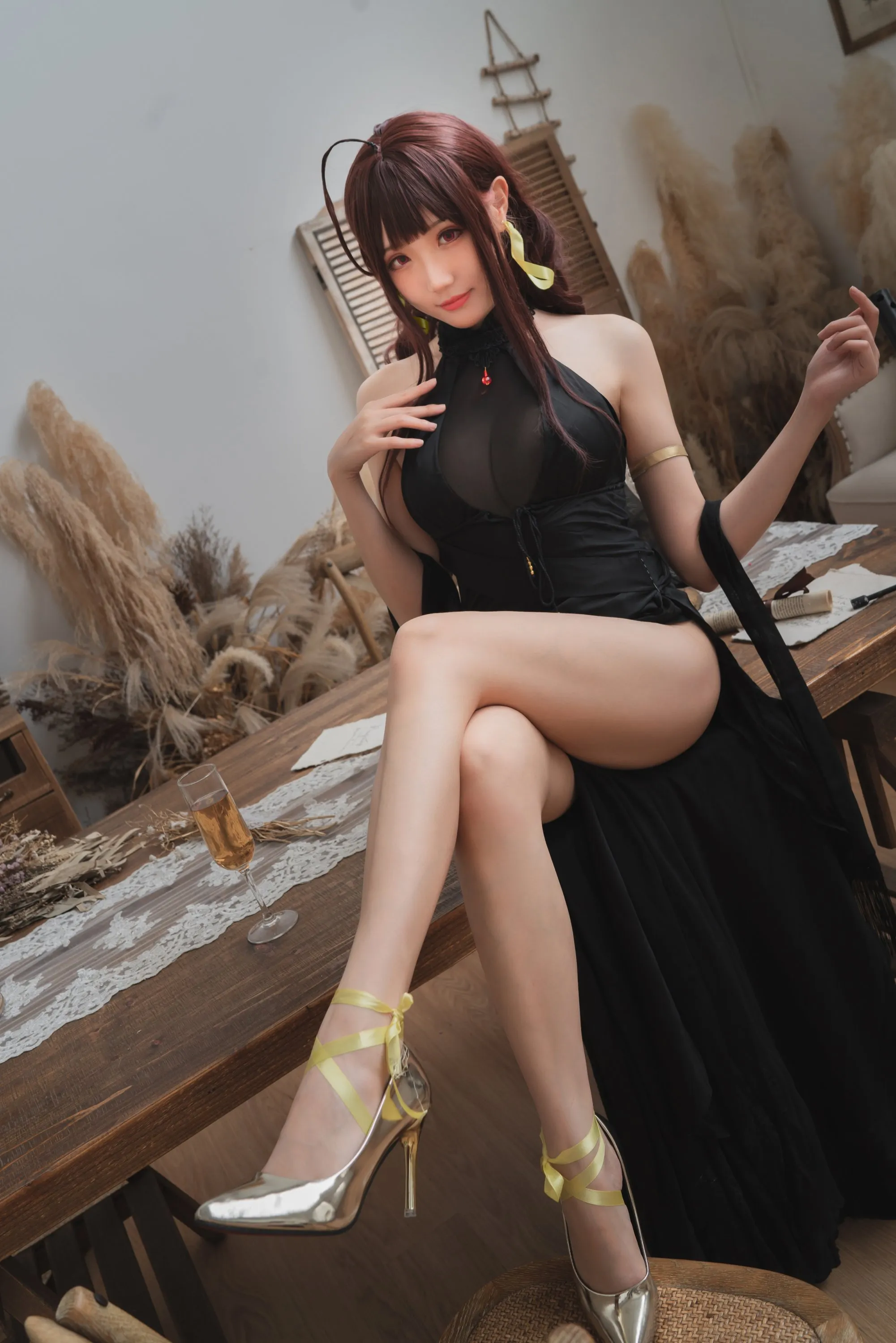 【网路收集系列】福利姬 瓜希酱《 少女前线-DSR 》VIP福利帖【20P】
