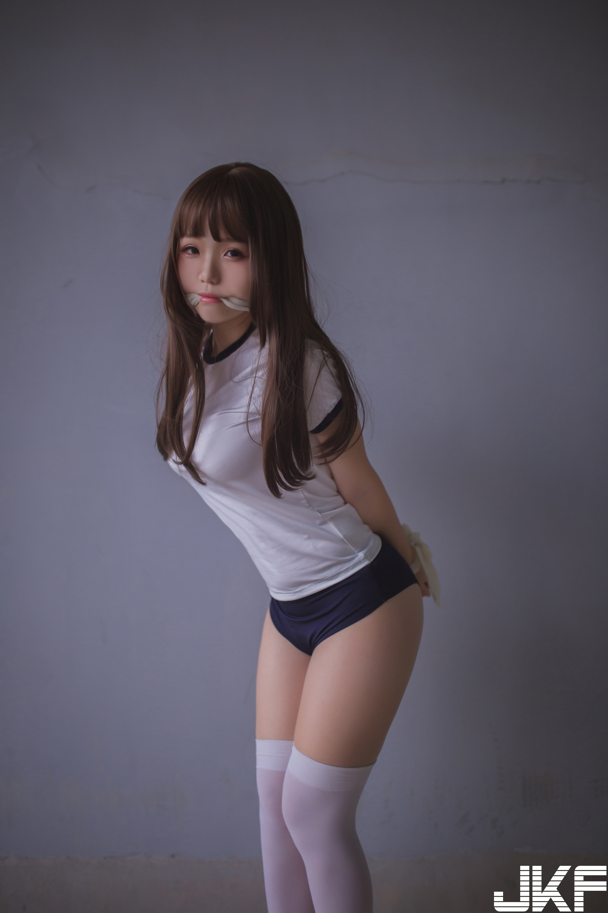 【网路收集系列】福利姬-Yoko宅夏Cos 白丝捆绑 VIP 福利帖【30P】