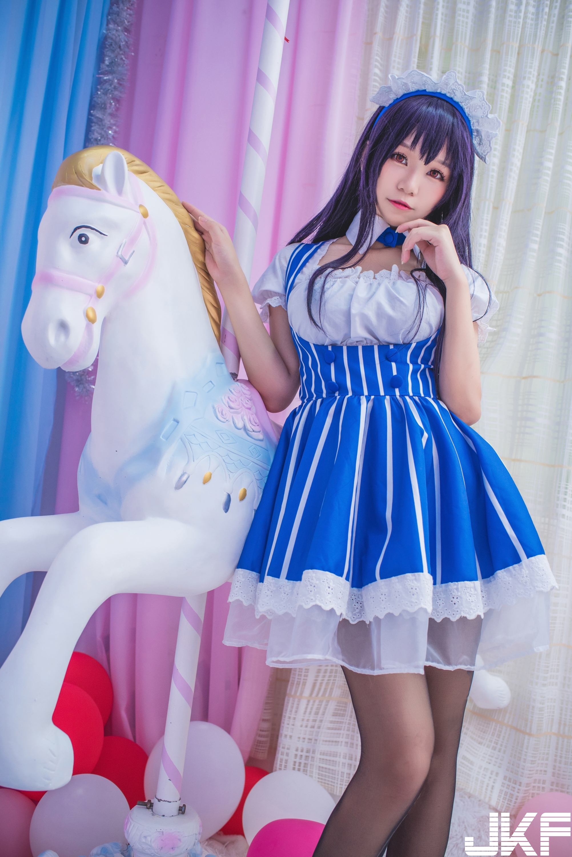 【网路收集系列】福利姬-白金Saki写真 女仆 VIP 福利帖【21P】