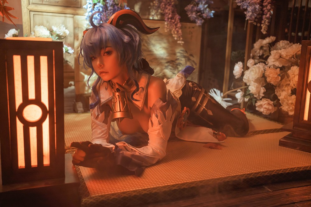 【网路收集系列】爆机少女喵小吉《原神 甘雨》【61P】
