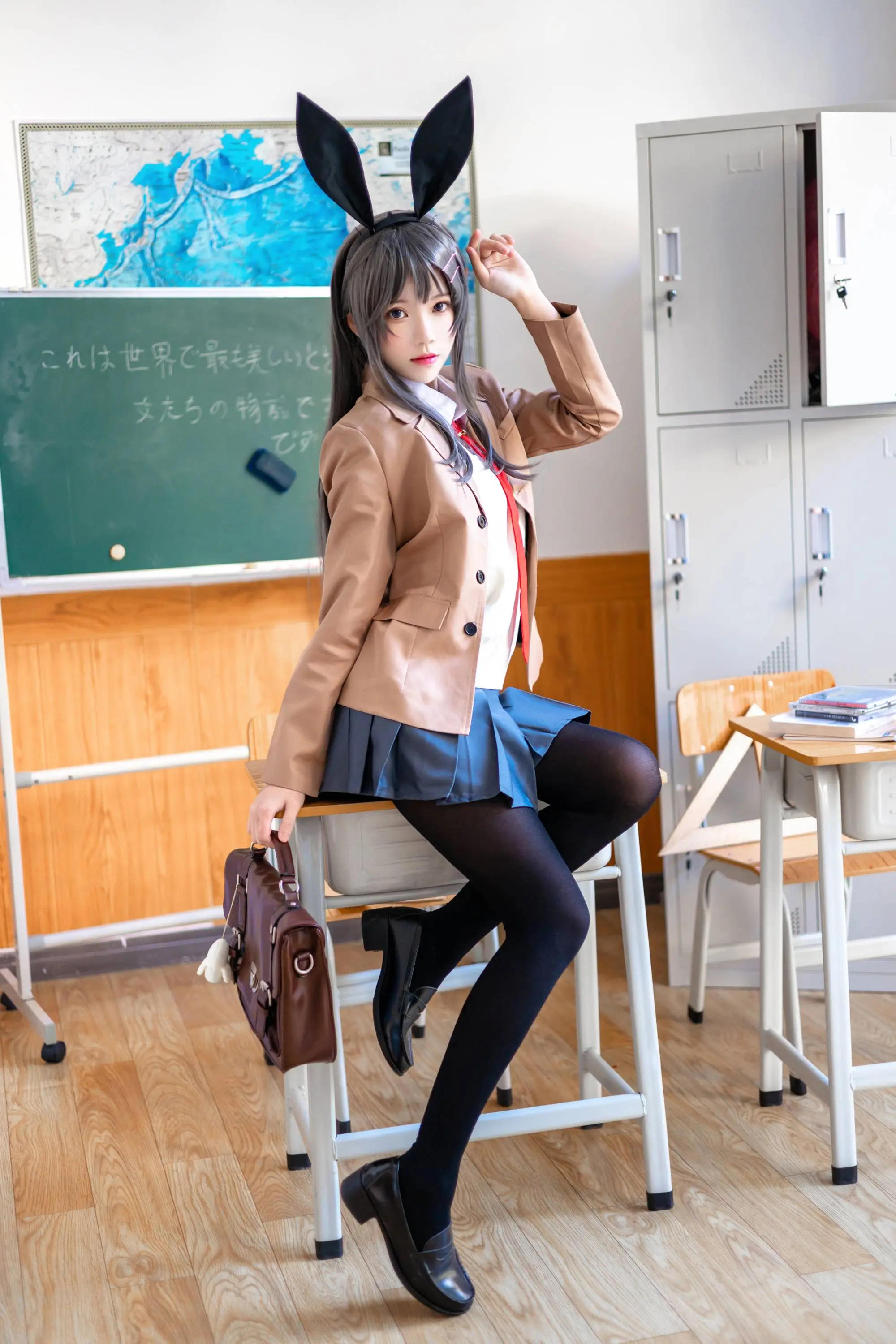 【网路收集系列】桜桃喵《 兔女郎学姐樱岛麻衣 》VIP福利帖【53P】
